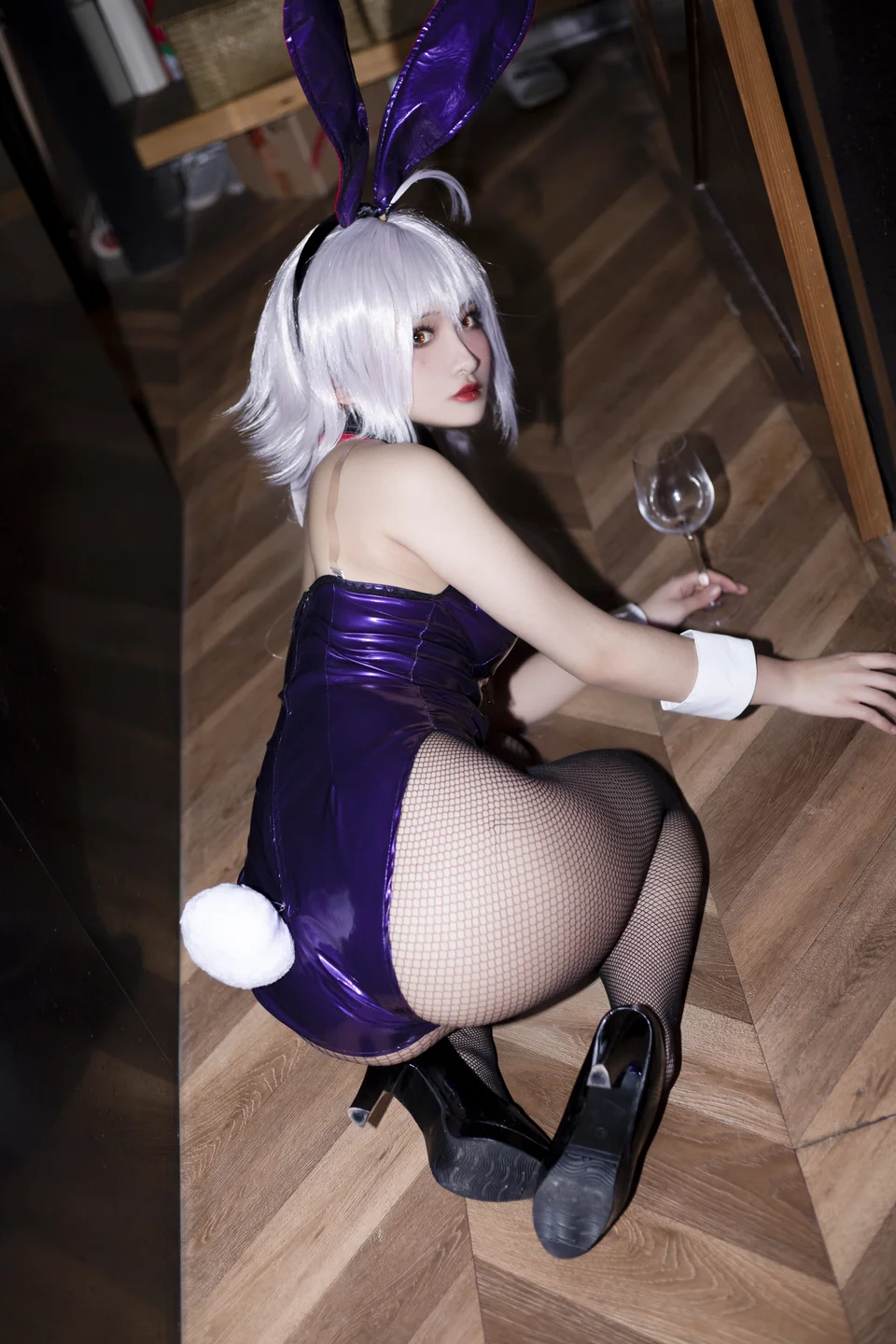 洛璃 LoLiSAMA - No.079 FGO：黑贞兔子 [42P,1V-752MB] tg@simisebaisi 【丝足阁】025.webp